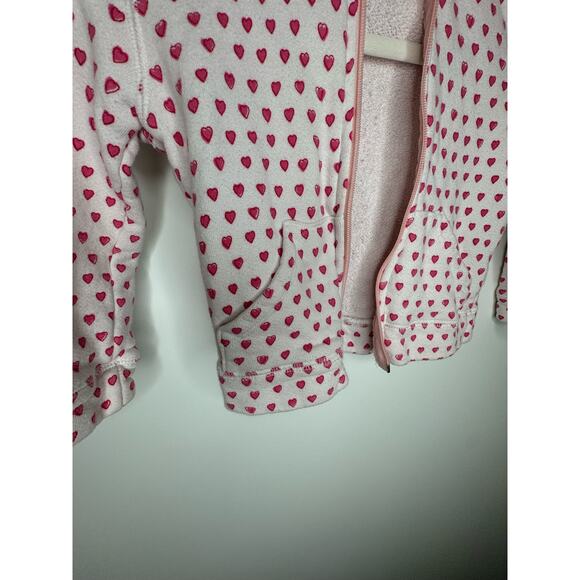 Roller Rabbit Kids Hearts Zip Up Jacket Size 6 - Picture 3 of 7